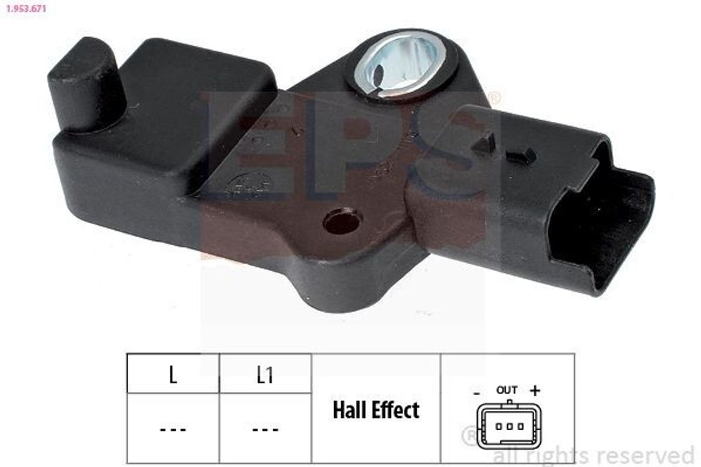 EPS 1.953.671 Kurbelwellensensor Impulsgeber für FORD FOCUS III Turnier