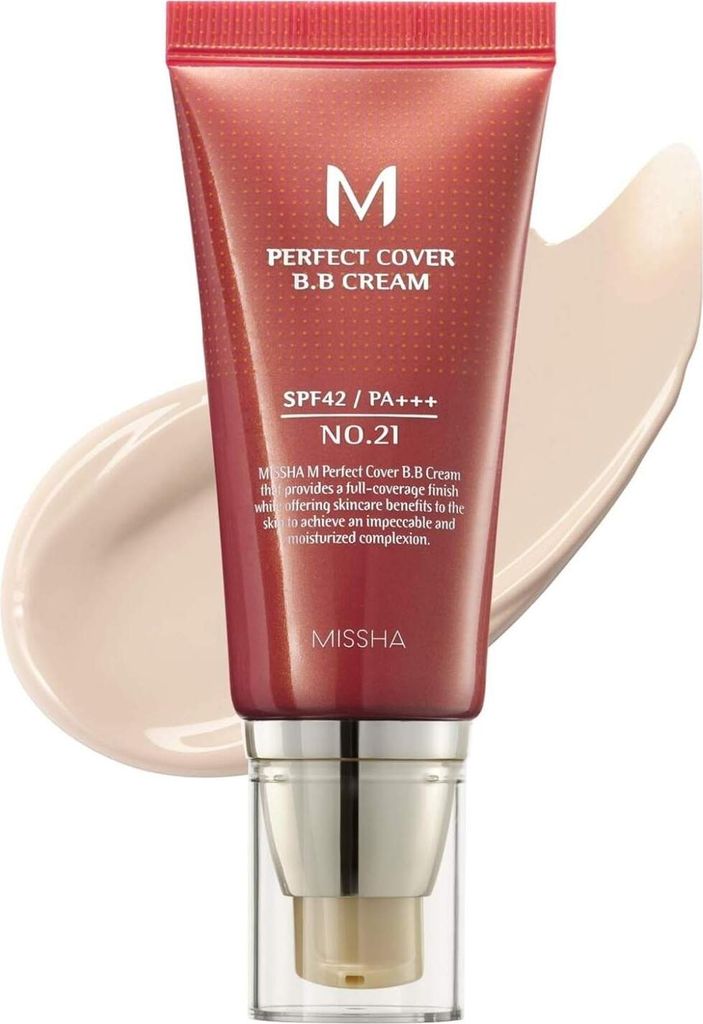 MISSHA M Perfect Cover BB Cream No.21 Light Beige - Light Immagine del prodotto 