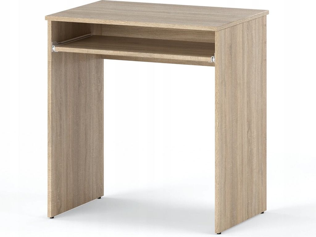 STIV Möbel | Schule Gaming Computer Schreibtisch Sonoma Eiche 68 CM, mit Regal