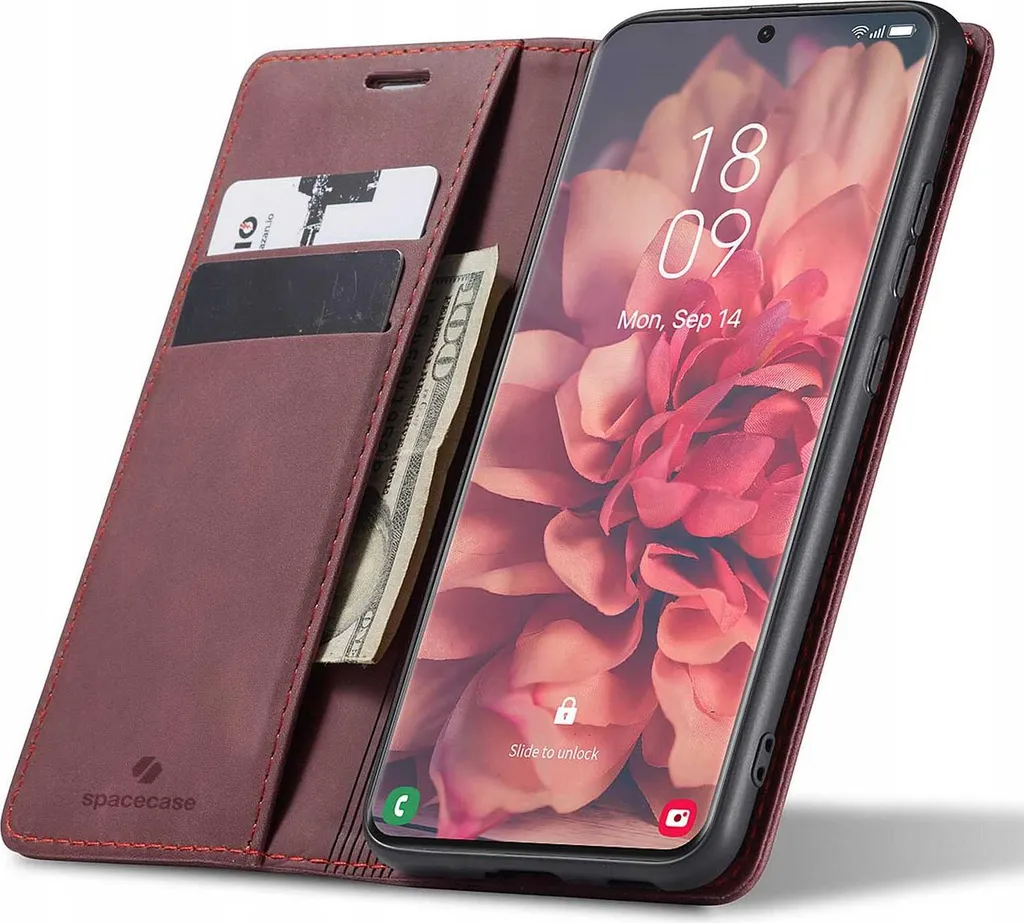Samsung S21 Ultra Custodia Rossa SPACECASE | Proteggi i tuoi Soldi