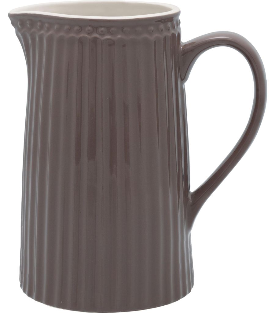 Porcelanowy dzbanek Alice Chocolate Zdjęcie produktu 