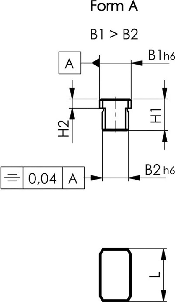 AMF Nutenstein DIN6323 A-16x20 lose - 71852