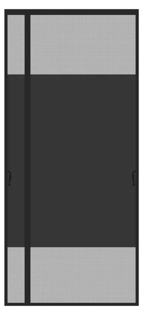 Moustiquaire magnétique pour porte avec ouverture à gauche 100x210 cm