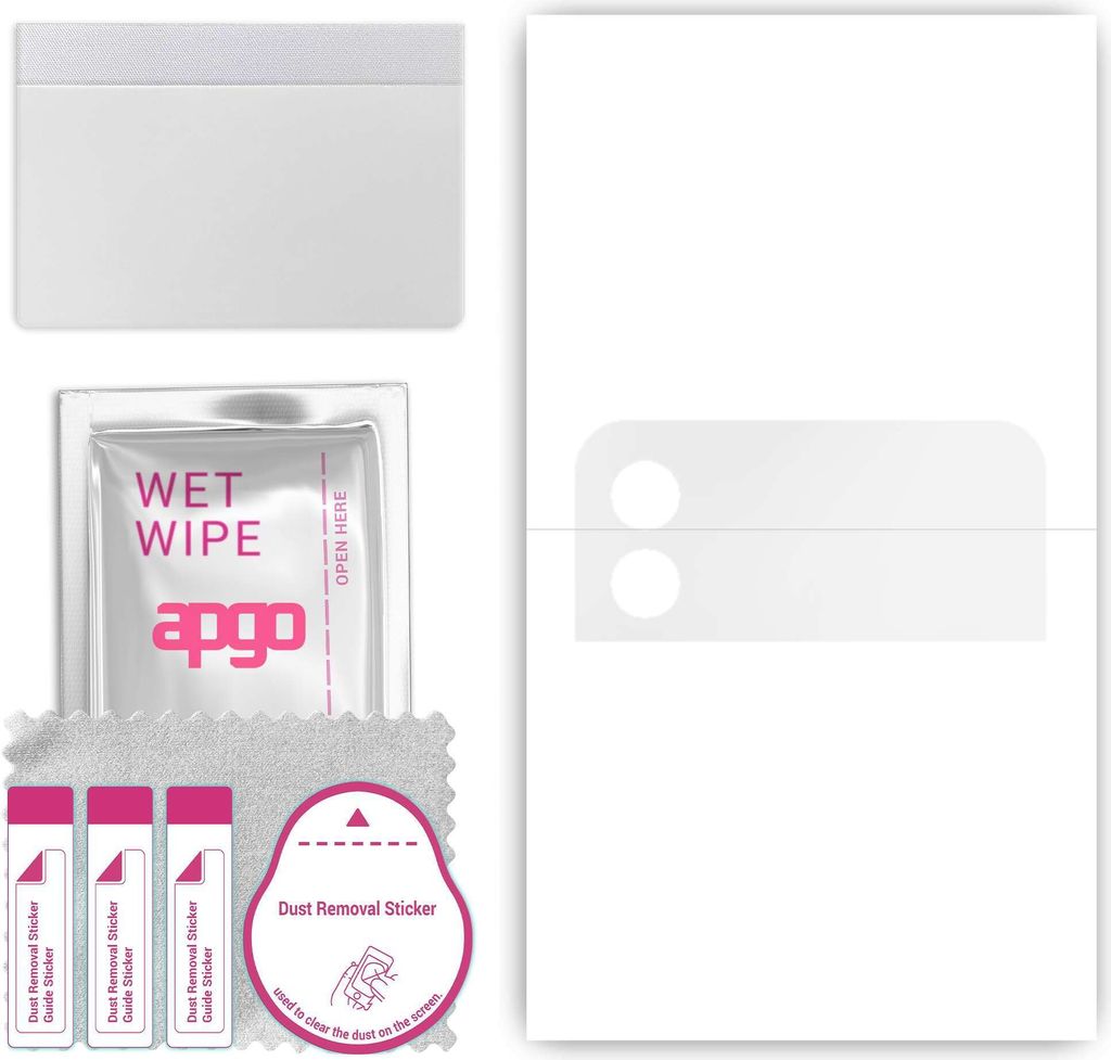 apgo Hydrogel Schutzfolie, Klar, kompatibel mit Samsung Galaxy Z Flip 3, flexibele Displayschutzfolie, Folie mit Positionierhilfe, kratzfest, einfa...