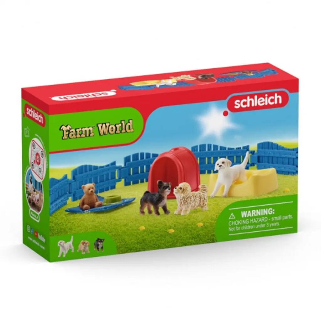 Salle des chiots - Parc d'éveil modulable pour chiots et petits chiens - 2