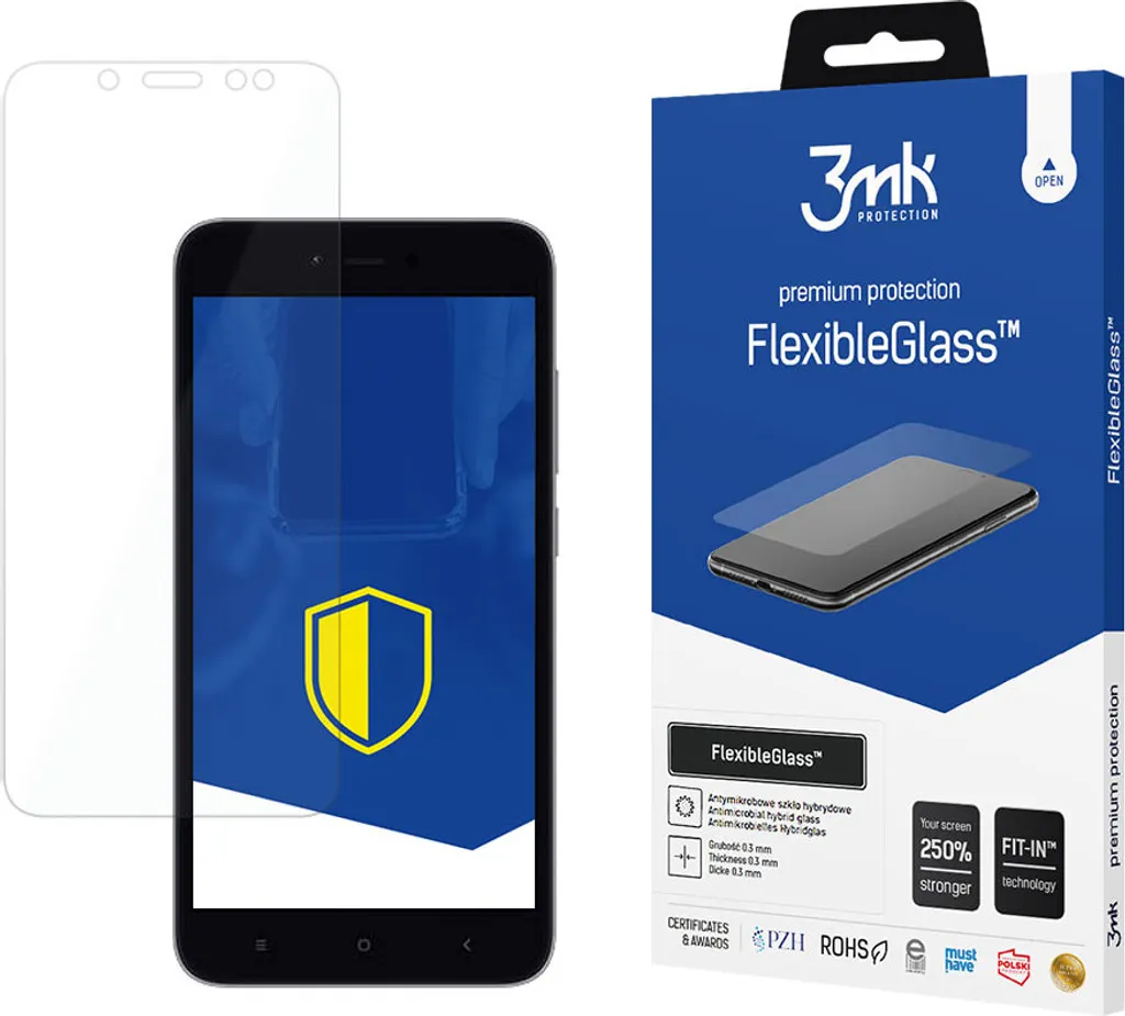 Xiaomi Redmi Note 5A Prime - Protezione Schermo 3mk FlexibleGlass 7H