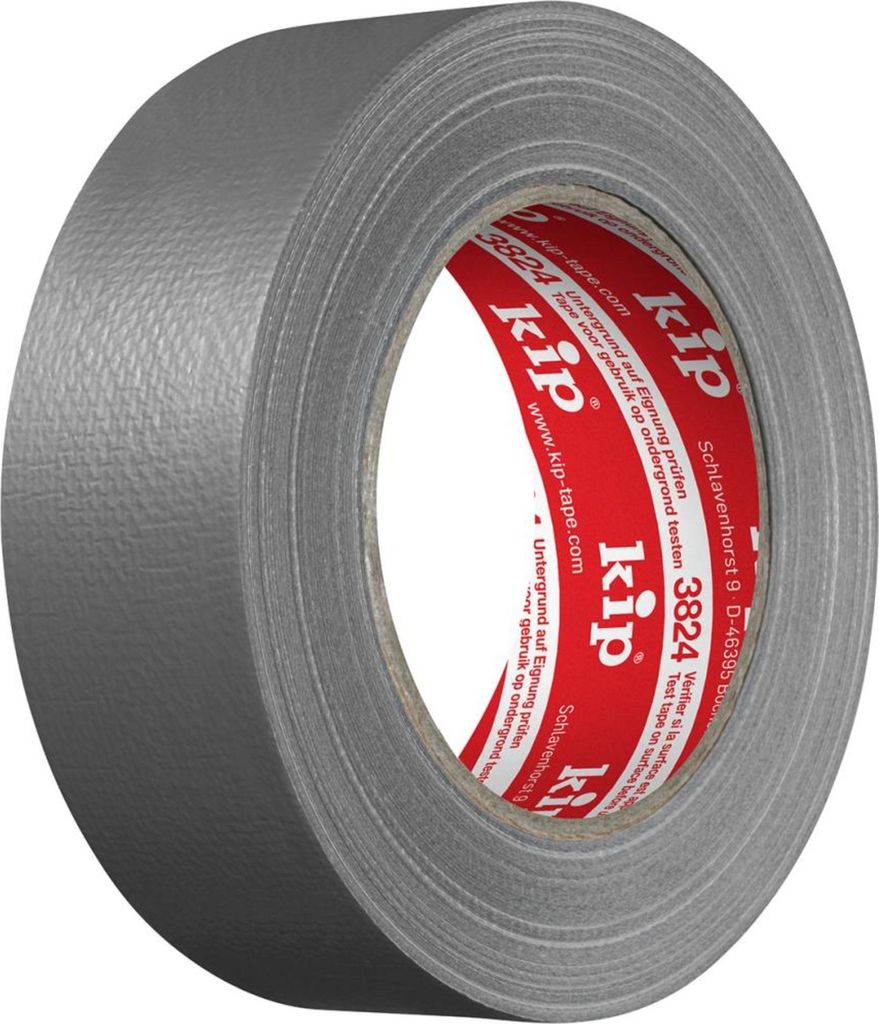 Kip Steinband 3824-50 silber 50mm x 50m