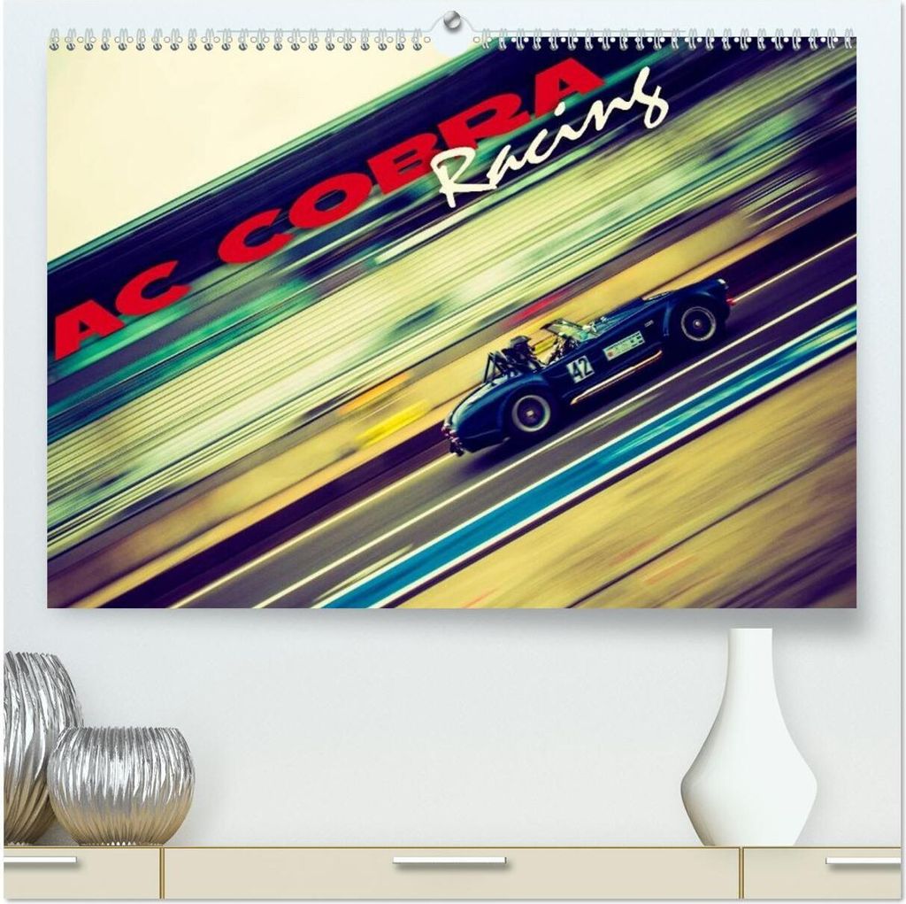 AC Cobra - Racing (hochwertiger Premium Wandkalender 2026 DIN A2 quer), Kunstdruck in Hochglanz
