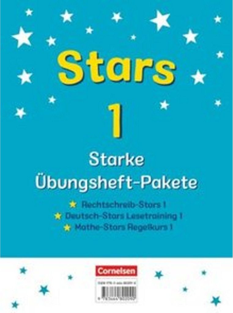 STARS - starke Übungshefte - 1. Schuljahr - 3 Übungshefte im Paket mit Lösungen