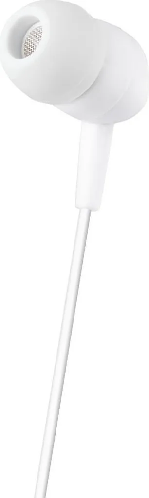 Casque Hama In-Ear avec Protection de Câble Anti-pliure et Micro Blanc
