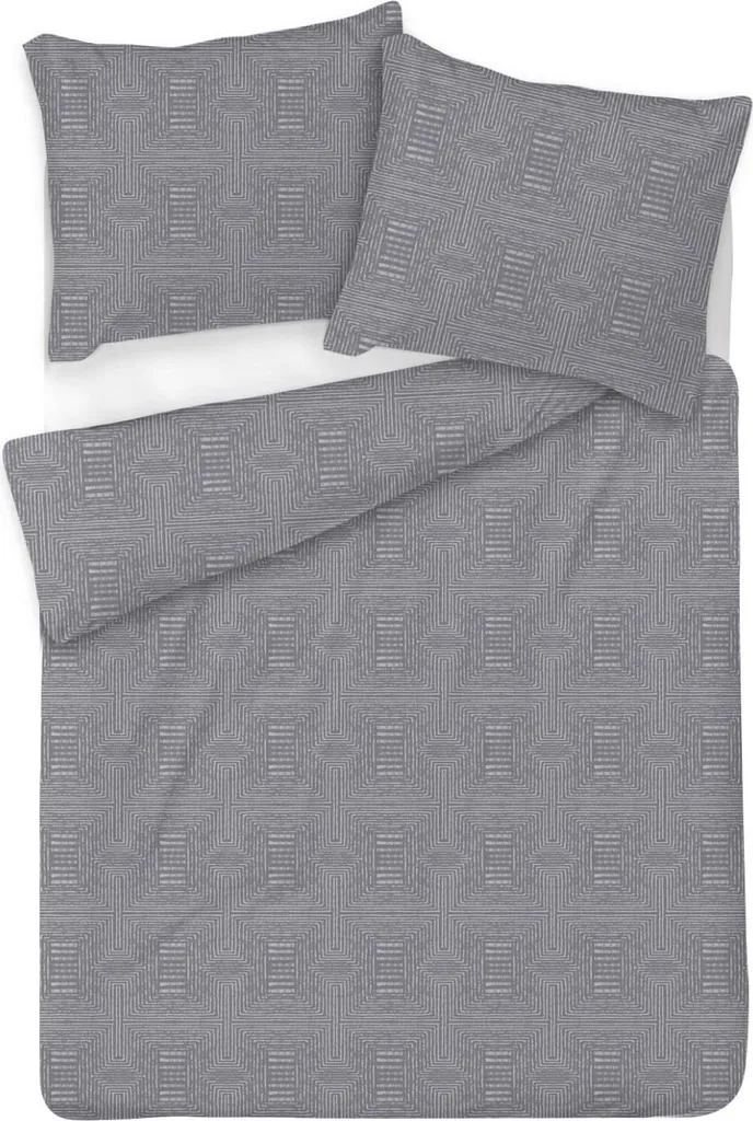 Set Letto Raso Matrimoniale 220x200 Grigio Cenere EXCLUSIVE Luxury - 2