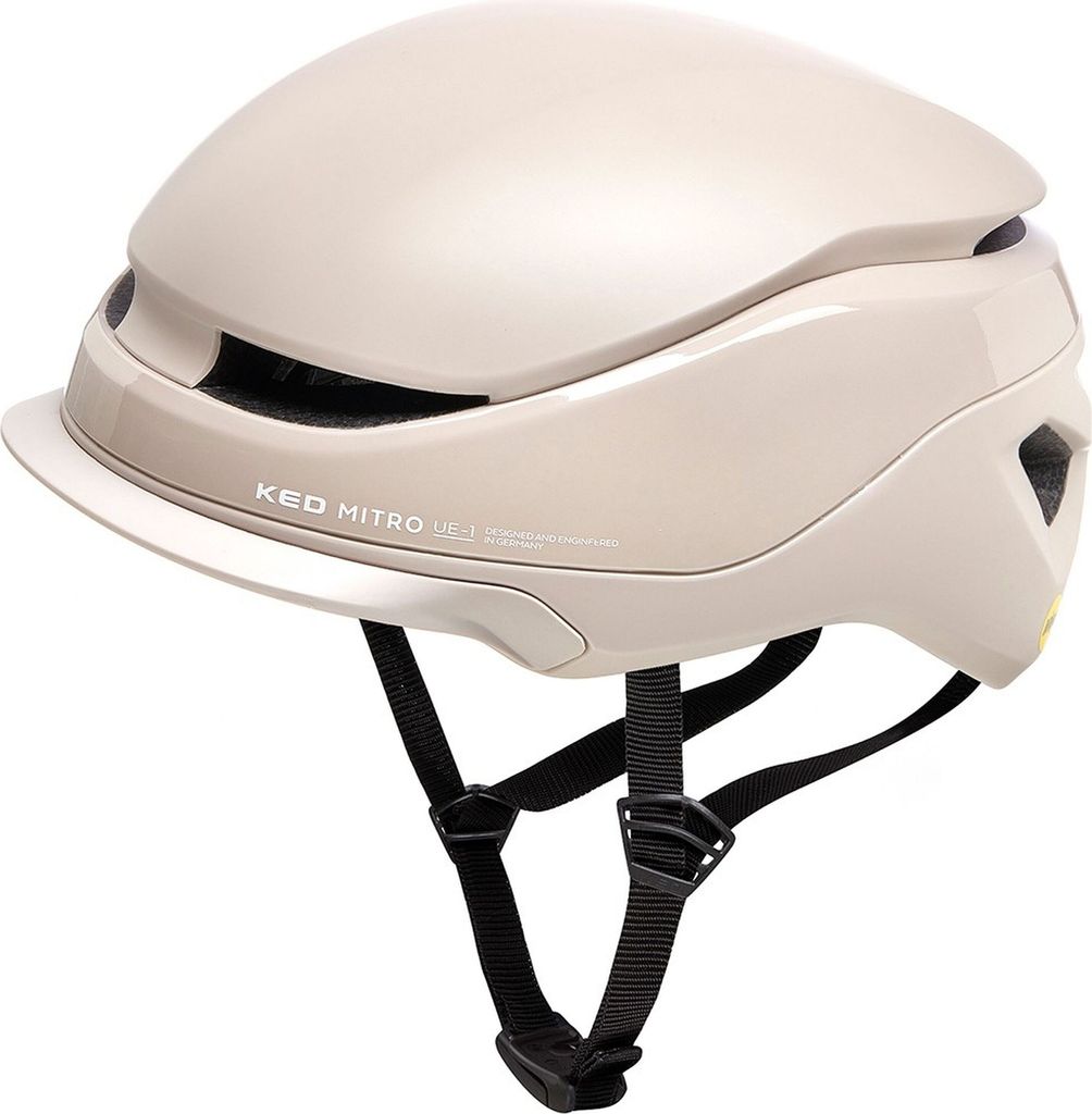 KED Mitro UE-1 Helm Für E-Bike, City & Pendler | Urban Fahrradhelm Mit MIPS, BOA-System & Belüftung | Farbe: ash matt Größe: 58-61 (L)
