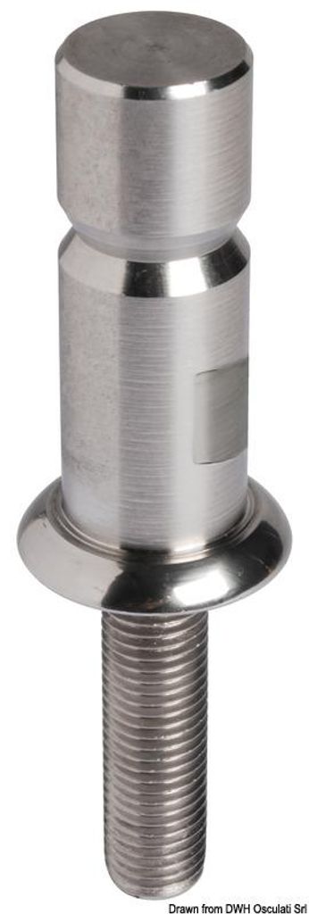Držák zábradlí AISI 316, 25 x 1,5 mm, 1 ks Obrázek produktu 