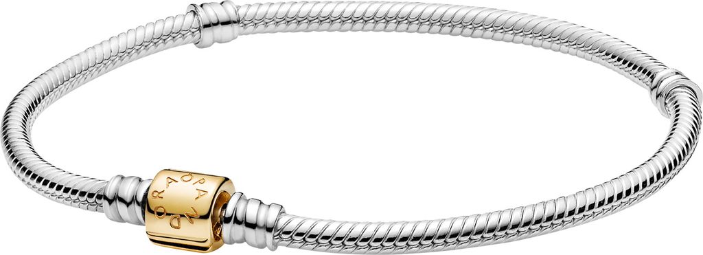 Pandora Armband, geelgoud, 14 karaat, sterling zilver, Productafbeelding 