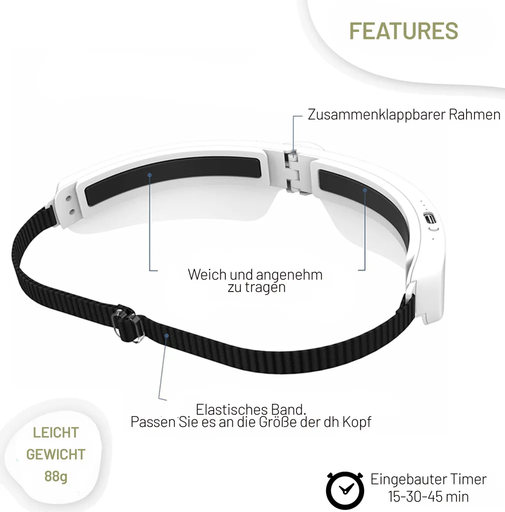 Lunettes de luminothérapie pour lutter contre le manque de soleil - 3
