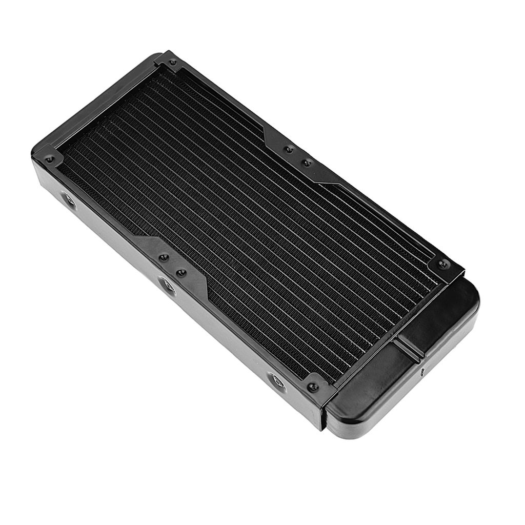 240-mm-G4/1-Aluminium-Computer-Wasserkühlungskühler für CPU mit LED-Kühlkörper