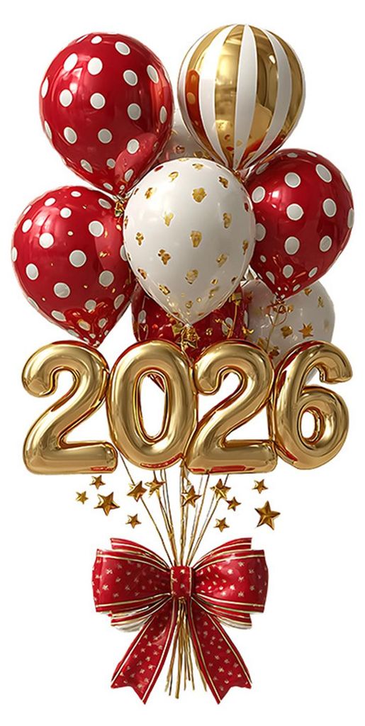 1/2 Blatt Fensteraufkleber Neujahr 2026, abnehmbar, wasserfest, statisch haftend, Glasaufkleber, Dekoration für ein frohes neues Jahr, Feiertage u...