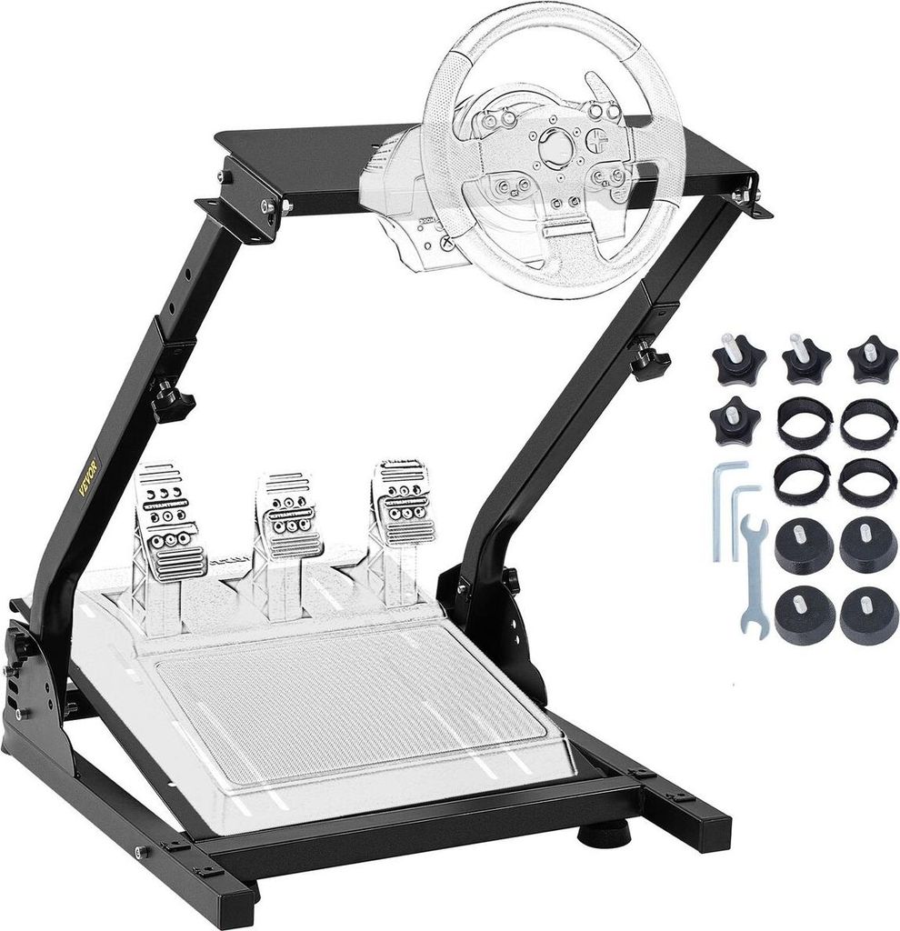 Vevor Steering Wheel Stand For Thrustmaster T150 Rs Racing Wheel For Ps4