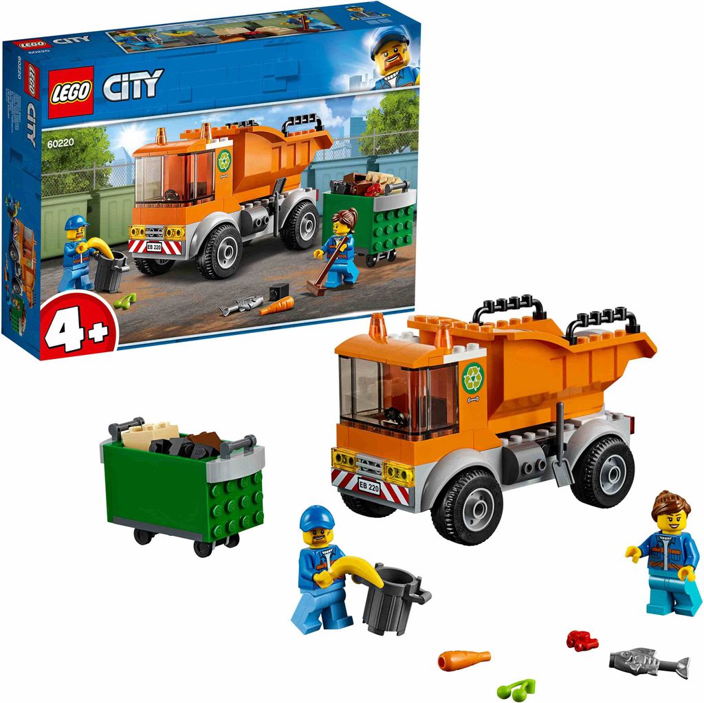 LEGO 60220 City Śmieciarka, zabawkowy samochód dla dzieci w Zdjęcie produktu 