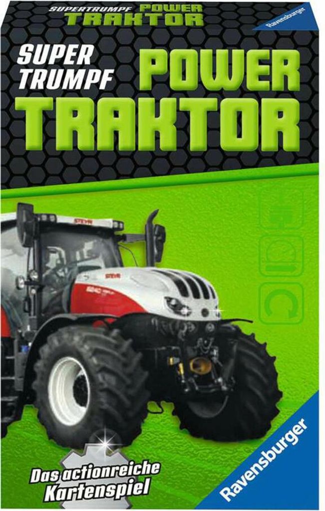 Ravensburger Supertrumpf Power Traktor, Kartenspiel, Immagine del prodotto 