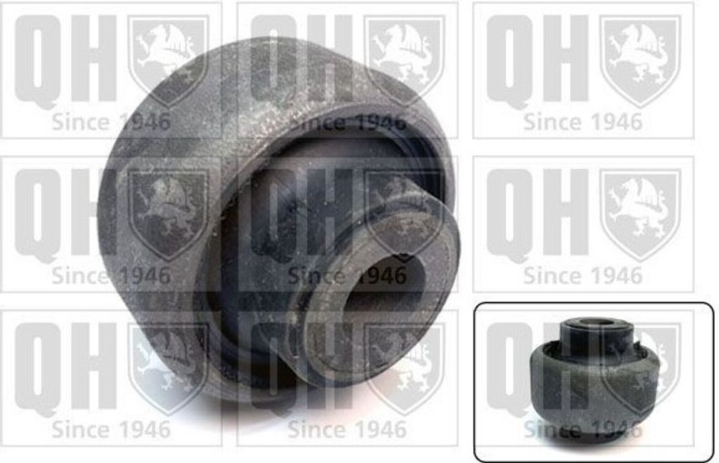 Lagerung Lenker passend für PEUGEOT 206 Schrägheck (2A/C) EMS8373 QUINTON HAZELL