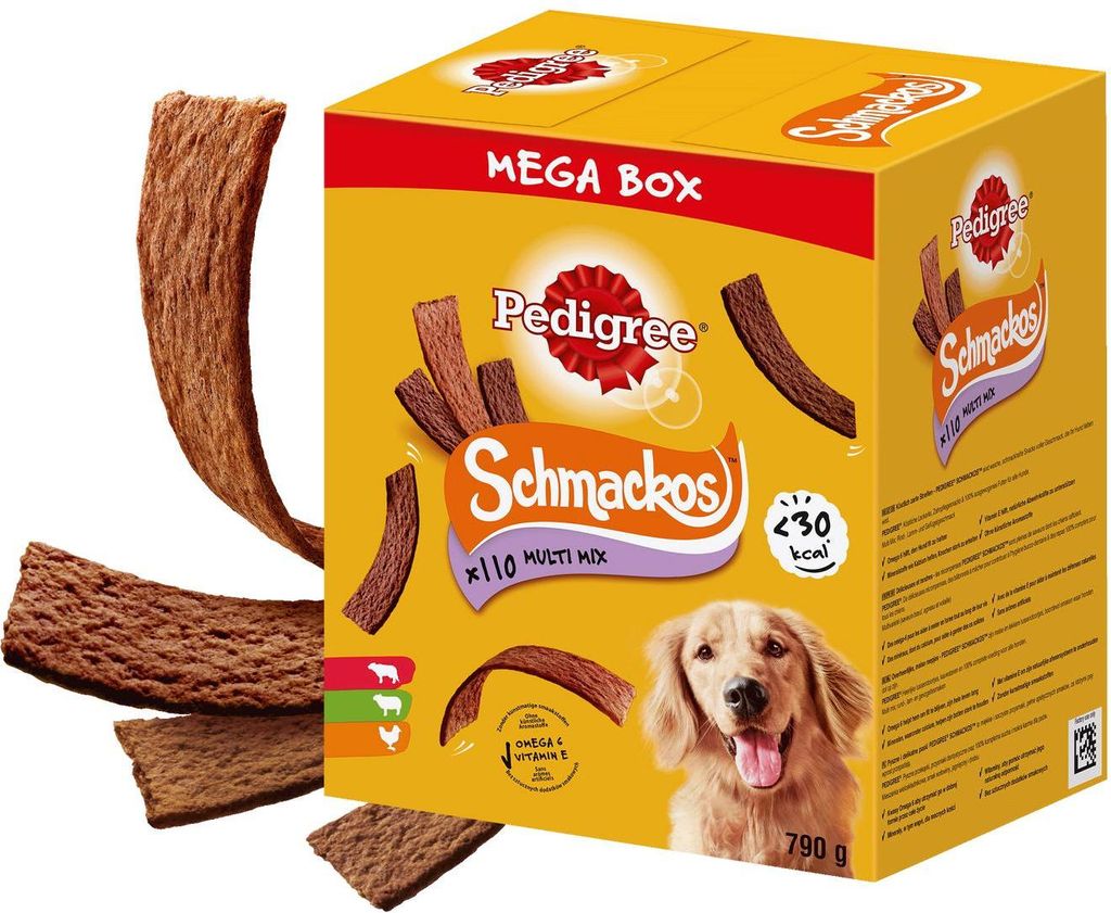 Pedigree Mega Box Schmackos 790g Zdjęcie produktu 