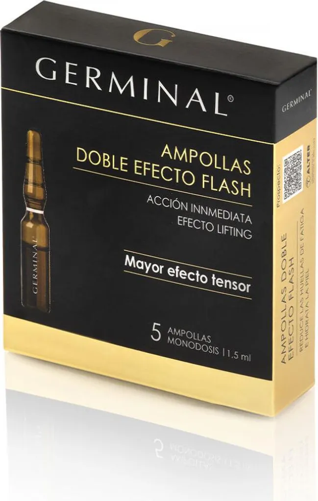 Germinal Doble Efecto Flash Ampoules 5 x 1,5ml - Soin Effet Lifting Immédiat - 3
