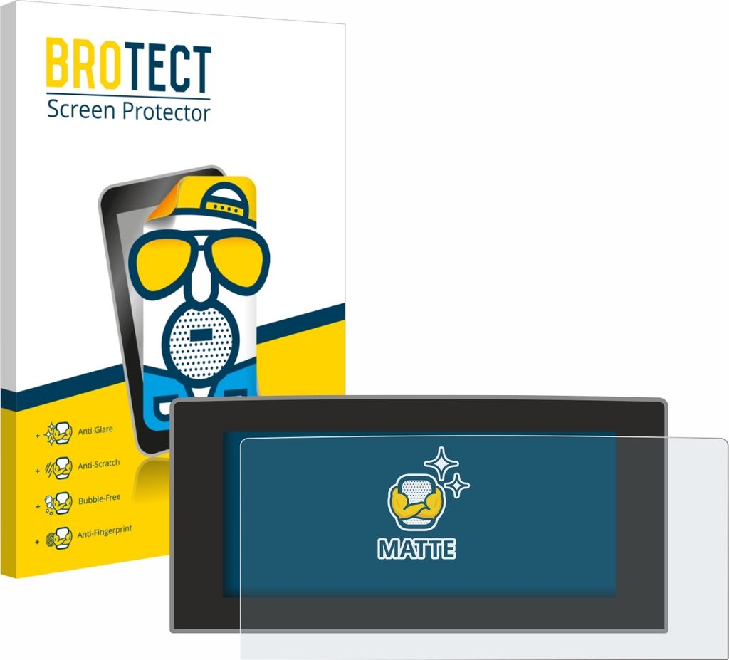 BROTECT Schutzfolie für Ford Focus 2022 Sync 4 13.2" Displayschutz Displayschutzfolie Folie Matt Entspiegelungsfolie