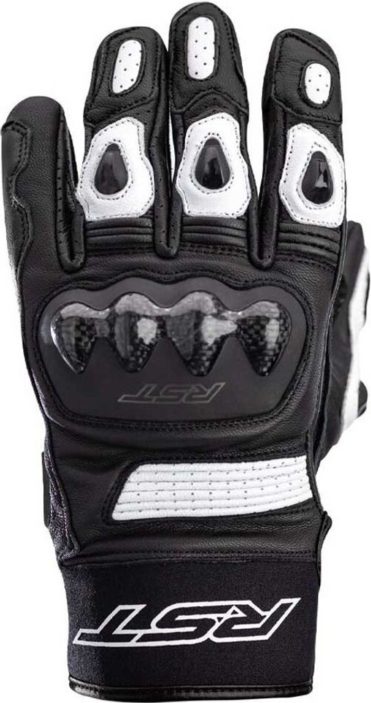 RST Freestyle II Handschuhe Leder Weiß Größe S