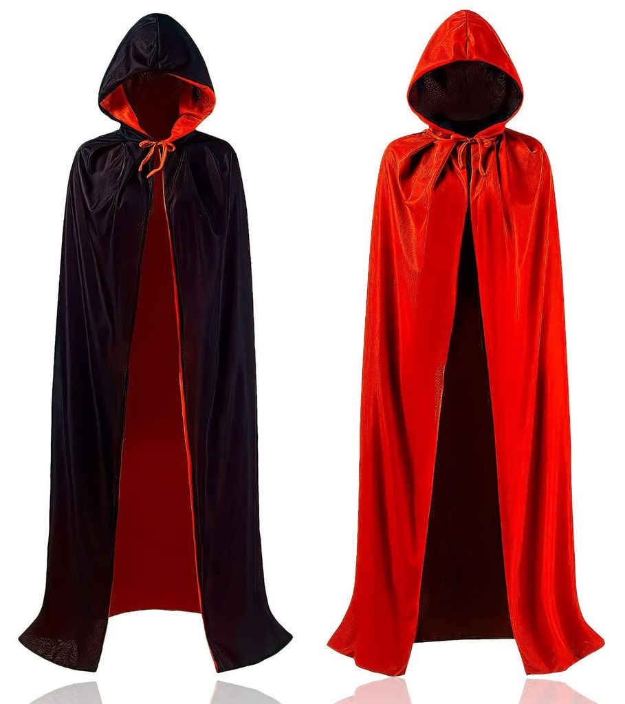 GOODS+GADGETS® Halloween Umhang mit Kapuze, 140 cm, Produktbild 