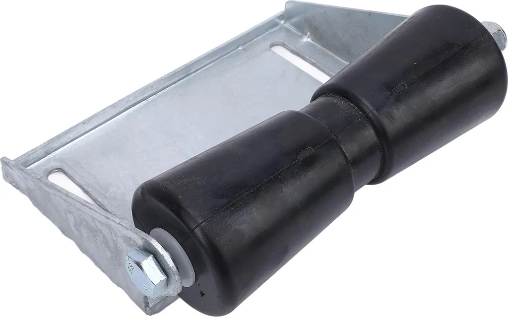 Kit de roulettes de quille pour remorque de bateau en acier et gomme