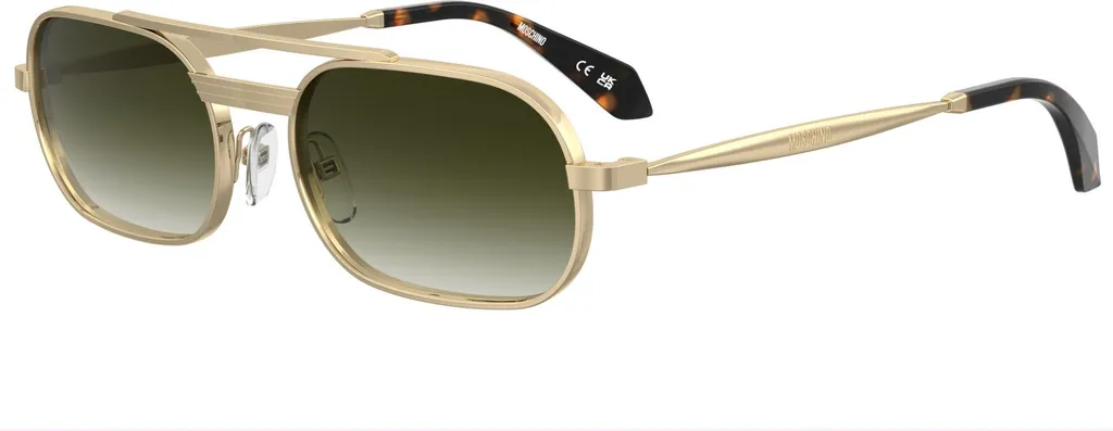 Lunettes de soleil Moschino MOS198/S Rose Gold et Vert Dégradé 55mm