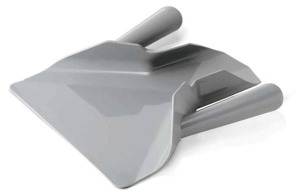 12x Pommes Frites Schaufel mit zwei Griffen, 23 x 21 cm, Polycarbonat