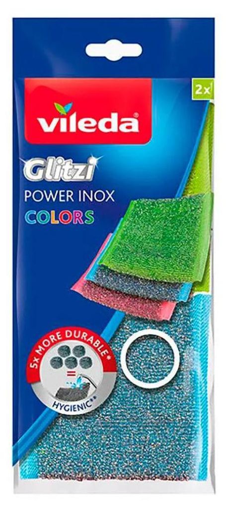 Spugna Vileda Glitzi Power INOX Colors | Spugne colorate | Immagine del prodotto 