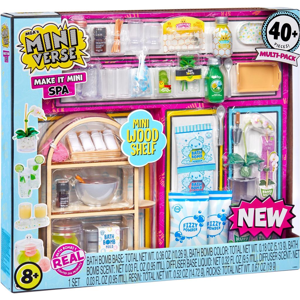 MGA Miniverse – Vytvořte si mini lázeňský balíček Obrázek produktu 