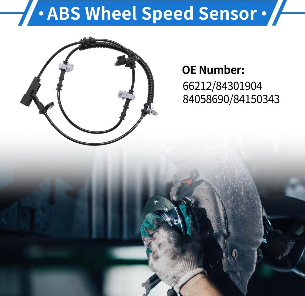 ABS Raddrehzahlsensor vorne rechts ABS Sensor Antiblockiersystem Sensor Nr. 66212/84301904/84058690/84150343 für CADILLAC XT5 2017-2022