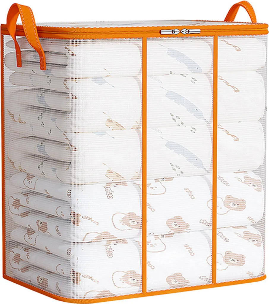INF Sacchetto Porta Trapunte Arancione XL | Custodia Piumoni Robusta