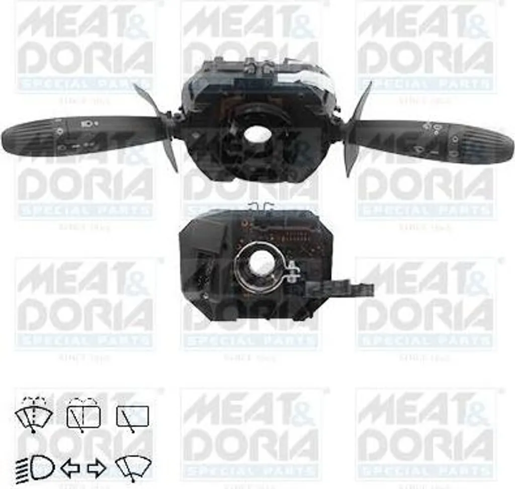 MEAT & DORIA 23126 Interruttore piantone sterzo OE 735267949 compatibile con Punto