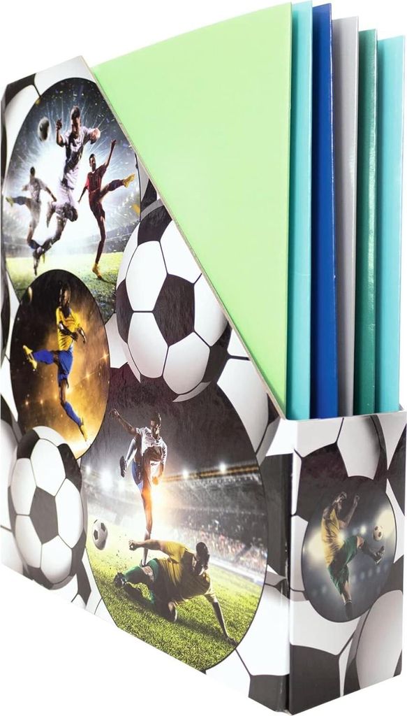 HERMA 19716 Stehsammler A4 mit Fussball Motiv, 7,5 cm Produktbild 