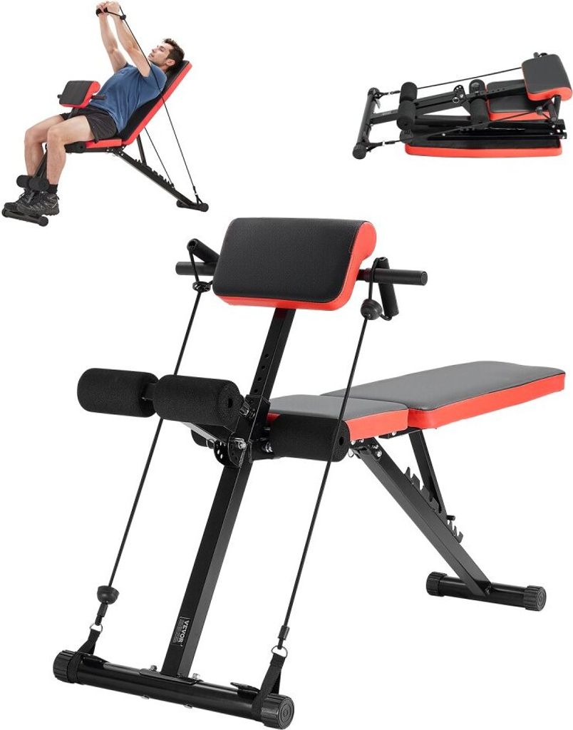 Römischer Stuhl für Rückenstrecker - Verstellbares Hyperextensionsbank - Maximale Belastung 350kg - Fitness und Krafttraining - Online Einkaufen
