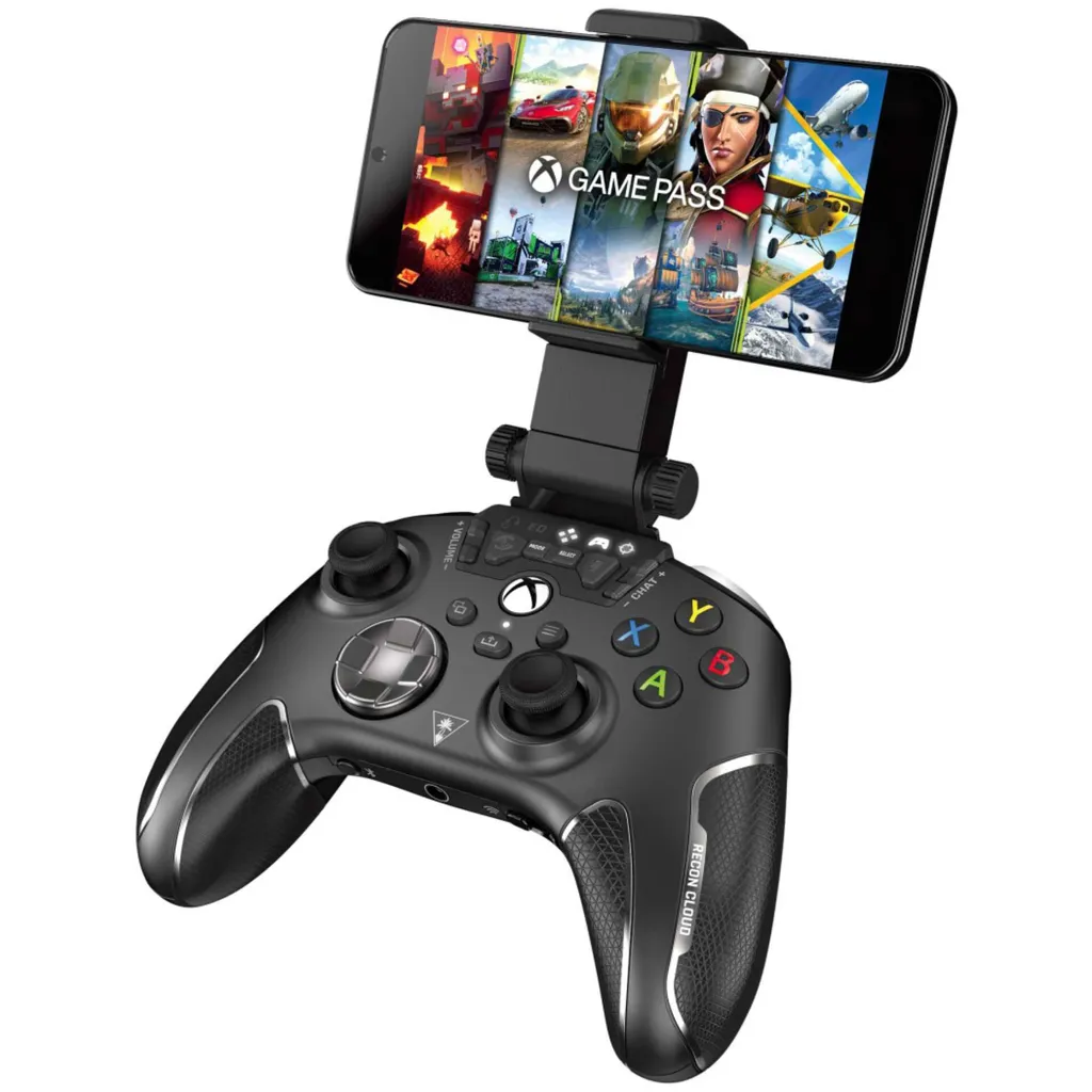 Manette de Jeu Cloud Gaming Recon Cloud D4X Noire pour Windows et Android