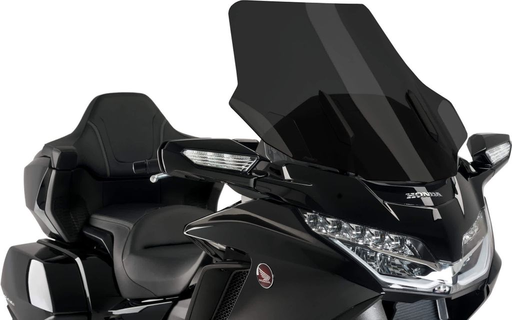 PUIG 3160F Tourenscheibe passend fuer HONDA GL1800 GOLD WING Stark getönt