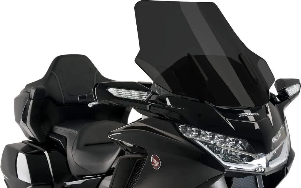 Bulle PUIG Touring fumé foncé 730x685mm pour Honda NC750X 2014-2020