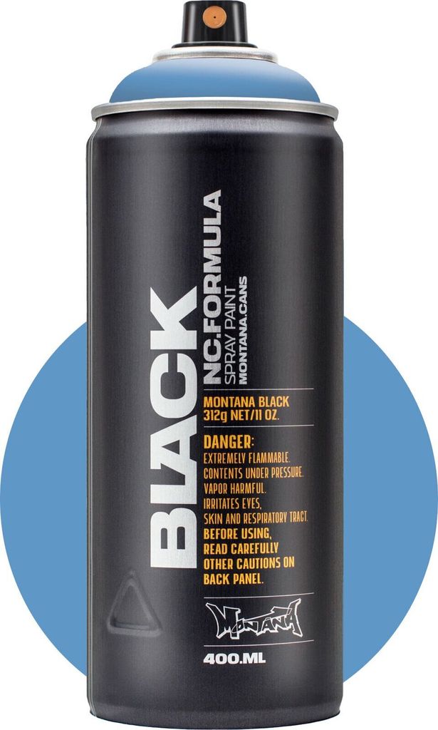 Montana Cans Black Sprühfarbe 5230 Blue Lagoon 400 ml 1 stk