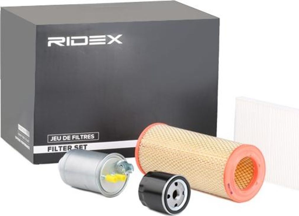 RIDEX Filterset Inspektionspaket Filtersatz für FIAT PUNTO (188) für ALFA ROMEO 156 (932)