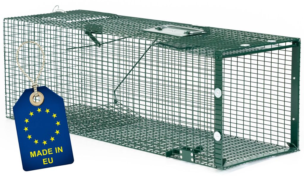 ITA Lebendfalle 5002 90x30x30 cm - Wetterfeste & Produktbild 