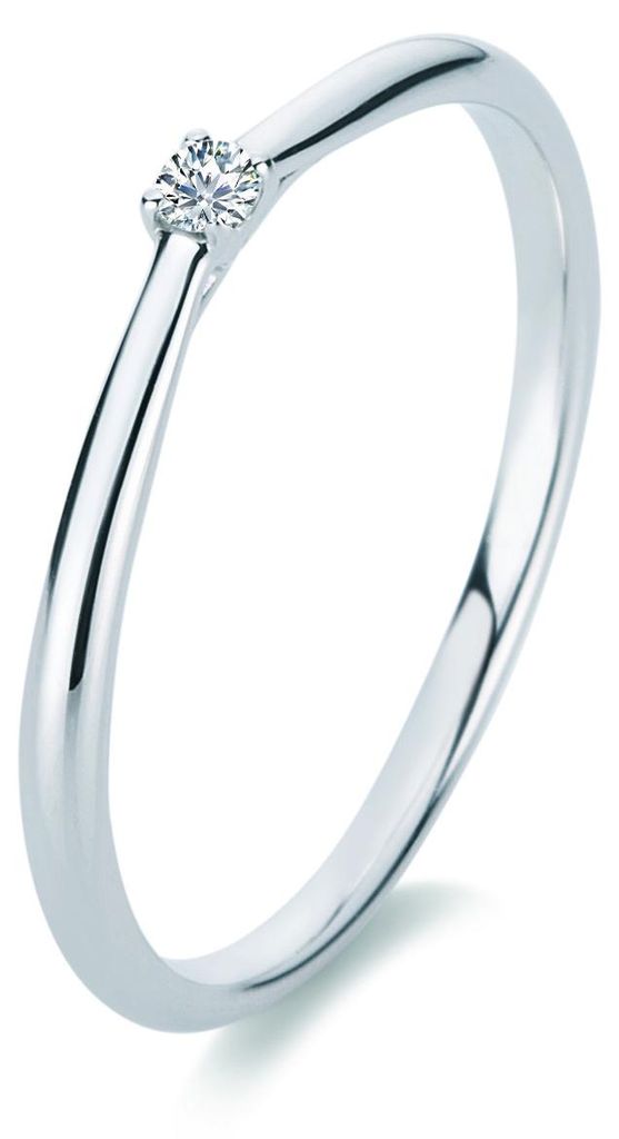 Diamond Group 1A286W452 Ring Brillant 0,05 ct TW-si 14 kt Produktbild 