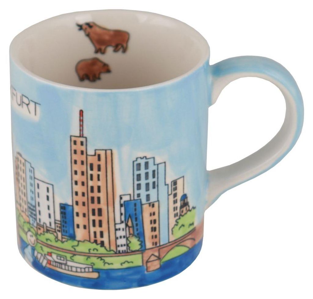 Mila Keramik Städte-Becher Frankfurt | ca. 250 ml Produktbild 