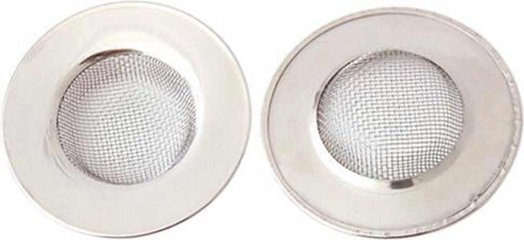 Jumada's – 2-teiliges Abflusssieb aus Metall – Außengröße Produktbild 