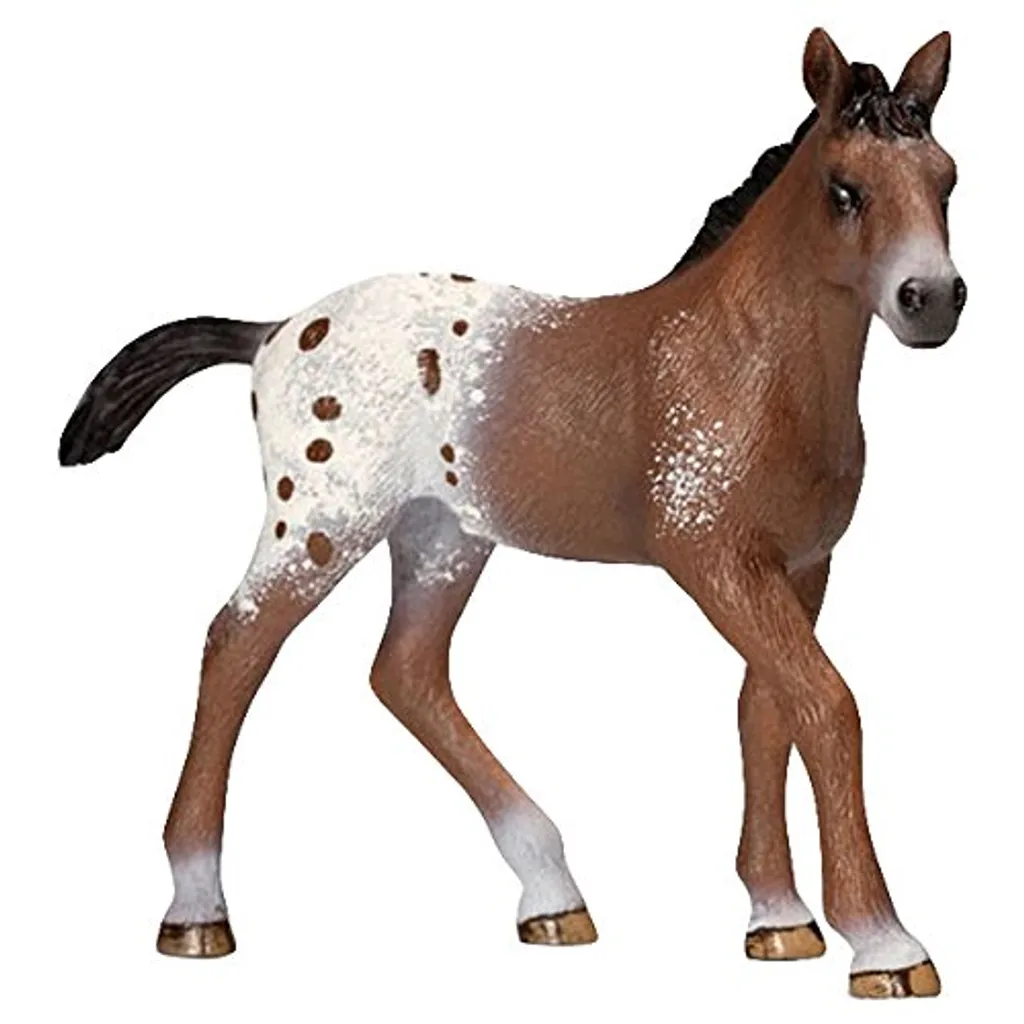 Poulain Appaloosa Schleich figurine incassable pour jeu d'enfant